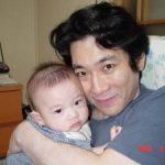 お父さんと一緒♪