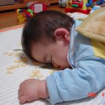 安心してすやすや