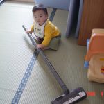 掃除機かけるゾ