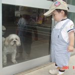 畳屋のわんちゃんと♪