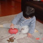 貯金中！