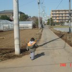家路を行くよ!