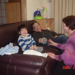団欒中