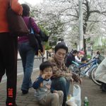 石神井公園にて