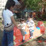 竹の子公園にて