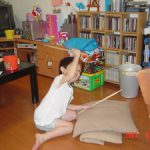 ドラム練習中