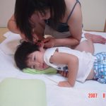 耳掻き中