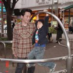 練馬駅前にて